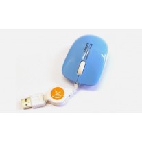 Mouse Usb 2.0 "S1 KOCIKO"  CON Cavo RETRATTILE TOP QUALITY