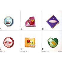 Calamita Magnete Frigo Fridge Magnets  CIOCCOLATINI  