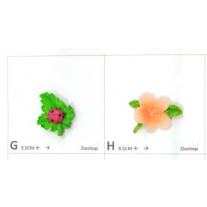 Calamita Magnete Frigo Fridge Magnets  FIORE SEGNAPOSTO DECORAZIONE 