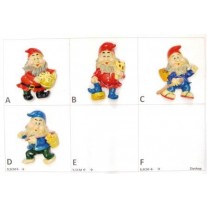 Calamita Magnete Frigo Fridge Magnets GNOMI