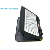 PIANO DI APPOGGIO INCLINATO REGOLABILE PER NETBOOK  IPAD TABLET DA 7" A 11" UNIVERSALE JM-201188