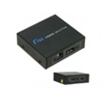 SPLITTER HDMI 1X2 "E-TRINCY"  Full HD 1x2 Port HDMI Splitter Amplifier Repeater 3D 1080p Female