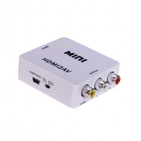 Convertitore Mini Adattatore Video da digitale HDMI a AV RCA corriere