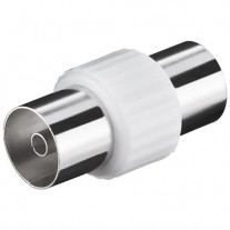 CONNETTORE ADATTATORE ACCOPPIATORE CAVO ANTENNA COASSIALE MASCHIO - FEMMINA
