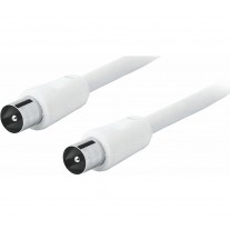 CAVO ANTENNA TV COASSIALE DVB-T2 BIANCO 3MT MASCHIO-MASCHIO