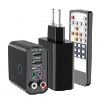 Adattatore trasmettitore ricevitore audio wireless bluetooth 5.0 AUX RCA USB K16 REF DRIWEI