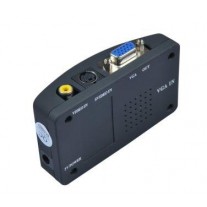 Convertitore Video da RCA S-Video a VGA per Monitor PC o Proiettori