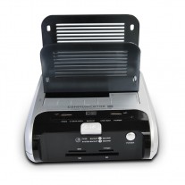 Docking Station Dual HDD w/Sim/Flash Card Reader/USB Hub e-SATA + Wireless card