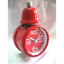 Sveglia Classica a Batteria "Red Bell" da Comodino