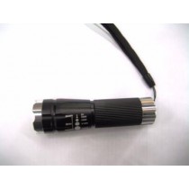 TORCIA ALLUMINIO CON FASCIO LUCE FOCUS REGOLABILE DA 3W LED BASSO CONSUMO