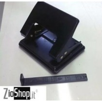 SET 3 PEZZI DI PERFORATORE PERFORATRICE FOGLI DI CARTA 2 FORI PASSO 8 - 16 FOGLI MAX