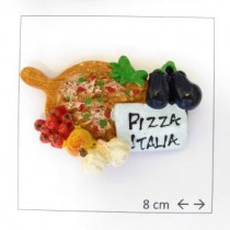 Souvenir  From Italy Calamita Frigo Fridge Magnets  PIZZA ITALIA A PALA