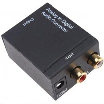CONVERTITORE AUDIO DA ANALOGICO (L/R) A DIGITALE(OPTICAL)