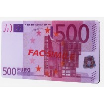 Tappetino Mouse pad banconota 500 euro morbido antiscivolo in gomma.Mouse pad