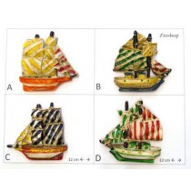 Calamita Magnete Frigo Fridge Magnets  VELIERI ANTICHIZZATI