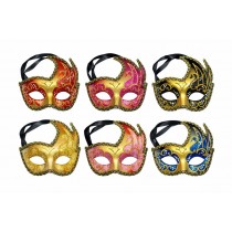 Souvenir Italia Venezia Maschera Carnevale in Resina Decorata con laccio. Disponibile in varie colorazioni