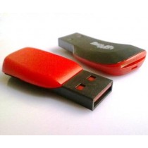 MINI LETTORE DI MEMORY CARD TF MICRO-SD "RED FINGER"