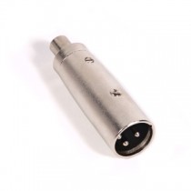ADATTATORE AUDIO XLR MALE to RCA FEMALE / Mono