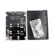 BOX CASE ENCLOSURE SATA3 2,5" PER Mini Pcie MSATA SSD