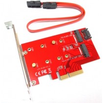 Adattatore Convertitore da NGFF M.2 B + M Key SSD 2230 2242 2260 2280 a PCI-E 4 Lane