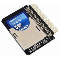 Adattatore convertitore lettore SD SDHC MMC CARD a 2.5" 44 Pin IDE M