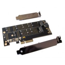 Adattatore M.2 NVMe SSD NGFF a PCI-E X4 M Key B KEY Dual interface PCI Express 3.0 Dual voltage 12v+3.3v SATA3