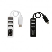 tipo C per 4 porte USB 3.0 Hub USB 3.1 Adattatore per PC Apple Macbook
