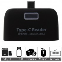 LETTORE USB TYPE-C 3.1 A USB 2.0 TF SD E MICRO USB