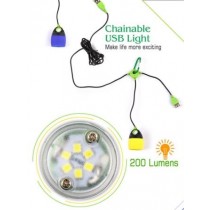 LED LUCE  LANTERNA CONCATENABILE MULTI COMBINED USB MOUNTAIN ADVENTURE LETTURA CAMPEGGIO DECORAZIONE LUMINOSA 