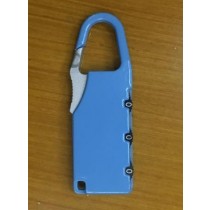 Lucchetto a Combinazione 3 Cifre Bagagli Valigie Armadietti Sicurezza Viaggi  17C