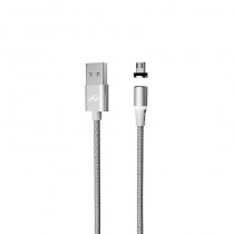 Home - CAVO RIVESTITO NYLON USB MICROUSB MAGNETICO LED 2.4A CB-211