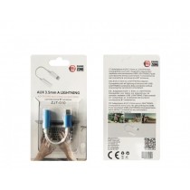 PHONE ZONE - CAVO ADATTATORE DA LIGHTNING AD AUX JACK 3.5 F IPHONE COMPATIBILE