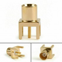 CONNETTORE COASSIALE MCX FEMMINA DRITTO PCB
