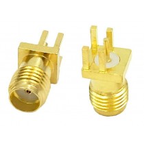 Connettore coassiale Diritto Cinch Connectors, Femmina, 50Ω, Montaggio PCB