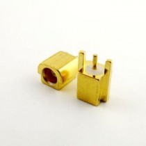 CONNETTORE COASSIALE MCX FEMMINA SMT PCB End Launch 50Ω, Montaggio su bordo