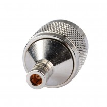CONNETTORE COASSIALE ADATTATORE DA TIPO N MASCHIO A SMB FEMMINA 