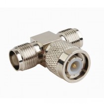 CONNETTORE COASSIALE ADATTATORE SPLITTER TNC MASCHIO FEMMINA