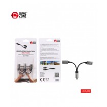 ADATTATORE SEPARATORE CARICA E CUFFIE  LIGHTNING COMPATIBILE IPHONE