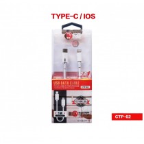 CAVO ADATTATORE USB TYPE-C/IOS FAST CHARGER