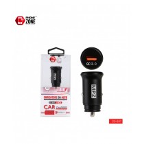 ALIMENTATORE PER AUTO USB FAST CHARGER 18W QC 3.0 