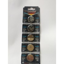 EXTRASTAR BATTERIA A BOTTONE CR2025 LITHIUM BATTERY 3V