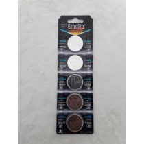 EXTRASTAR BATTERIA A BOTTONE CR2450 LITHIUM BATTERY 3V