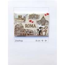 Calamita Magnete Frigo Souvenir Roma Love in Rome Fridge Magnets 4126