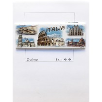 Calamita Magnete Frigo Souvenir Stampa Monumenti Italia Fridge Magnets 4127