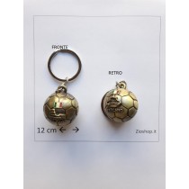 Portachiavi Souvenir Roma Colosseo Vaticano Pallone in Metallo Porta Chiave keychain Rome Italy