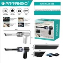 MINI ASPIRAPOLVERE PORTATILE RICARICABILE USB ASPIRATORE CASA AUTO WIRELESS 120W