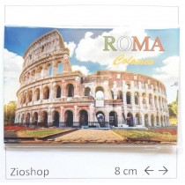 Calamita Magnete Frigorifero Fridge Magnets Print Stampe 2D Souvenir Roma 4826 7,9*5,3cm circa