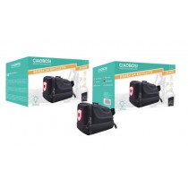 Borsa da Sella Posteriore Impermeabile per Bicicletta con Luce di Posizione Posteriore Ricaricabile USB 