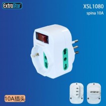 LINQ ADATTATORE ROTANTE CON PROTEZIONE SOVRACCARICO SPINA 10A C-XSL1080