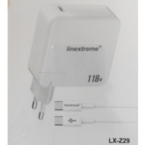 LINEXTREME CARICATORE TYPE-C 118W LX-Z29
